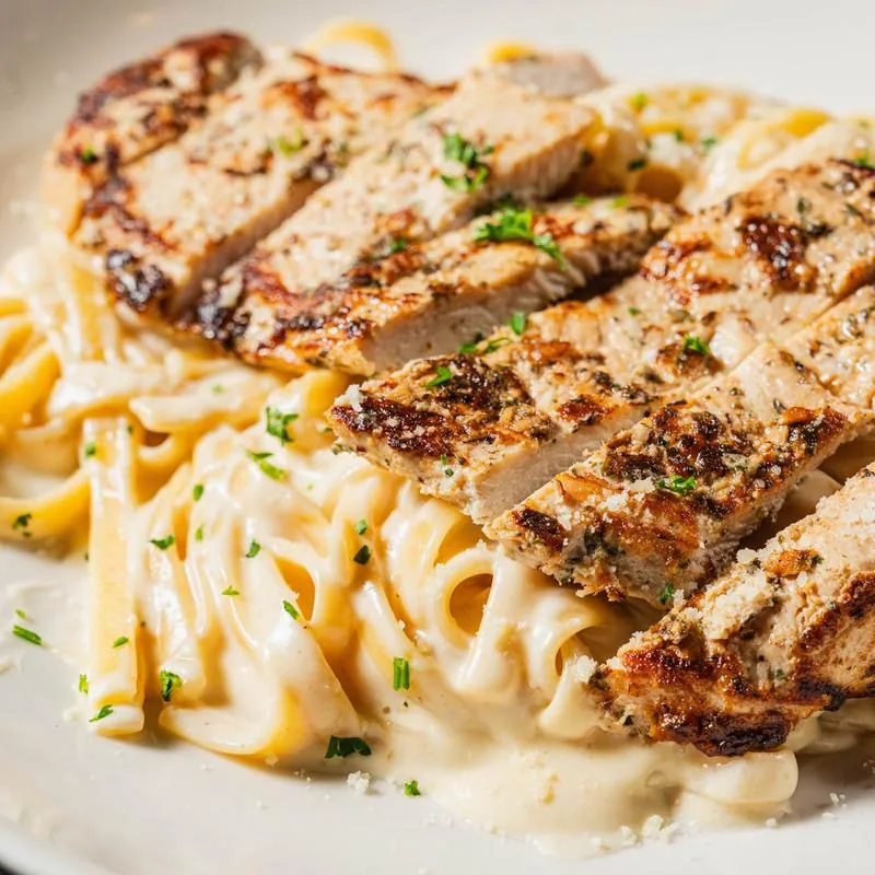 Chicken Fettuccine Alfredo